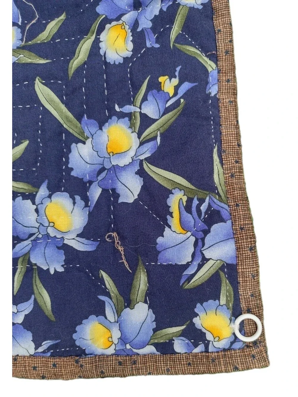 Handmade Quilted Wall Hanging Floral Patchwork Cottagecore Country Decor 34x26